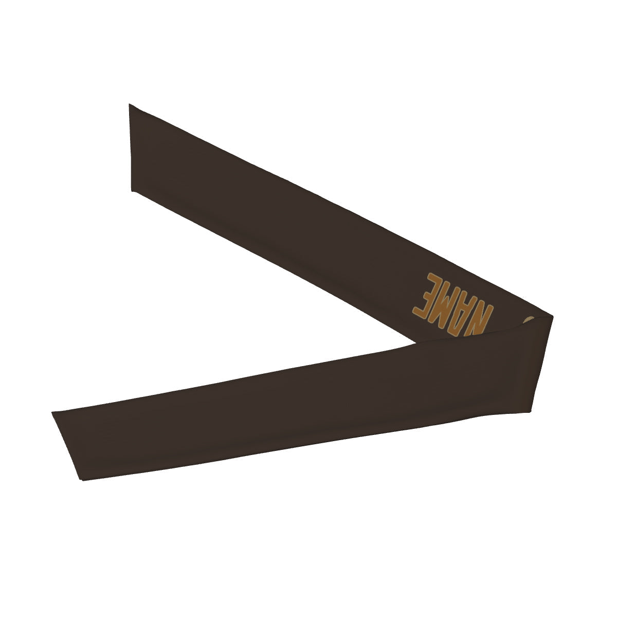 Bandeau kaki marron personnalisé