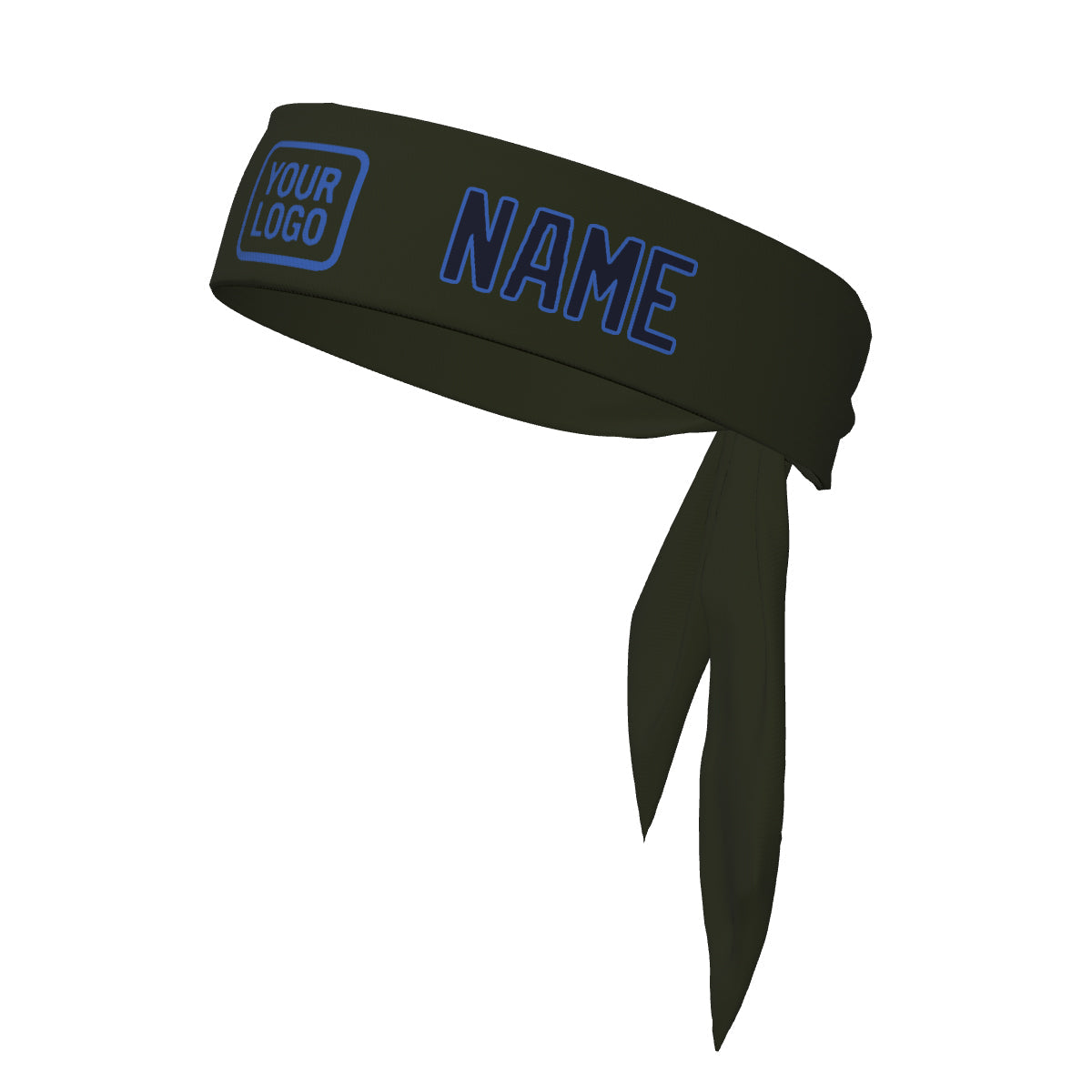 Bandeau personnalisé olive marine