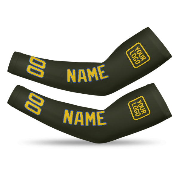 Manchon de bras personnalisé Olive Gold
