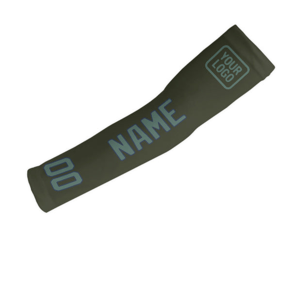 Custom Olive Blue Green Arm Sleeve