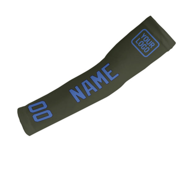 Manchon personnalisé bleu olive ciel