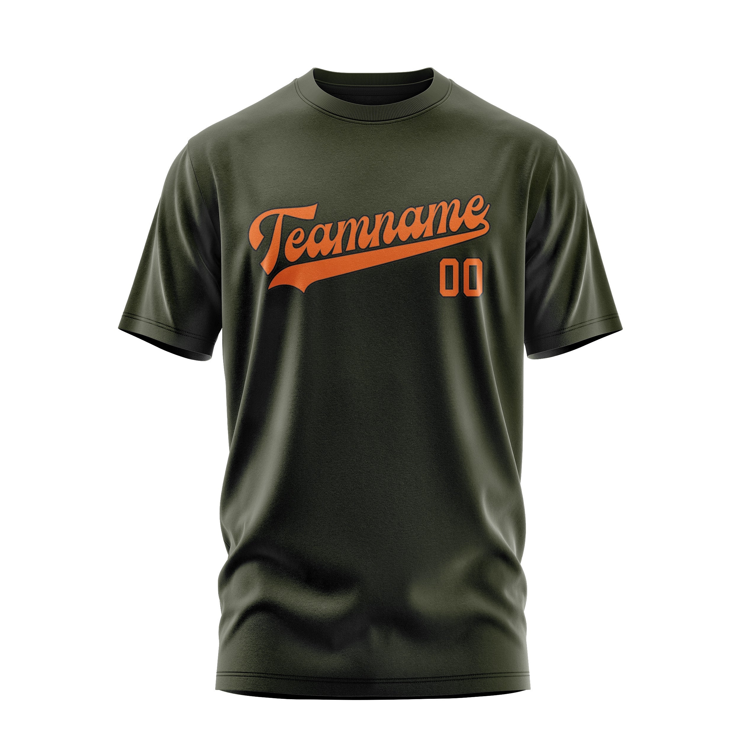 T-shirt personnalisé Olive Orange