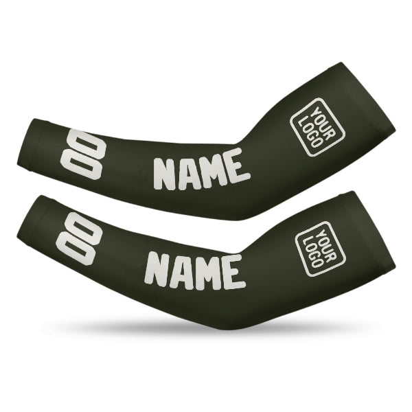 Manchon de bras personnalisé blanc olive