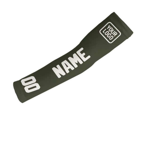 Manchon de bras personnalisé blanc olive