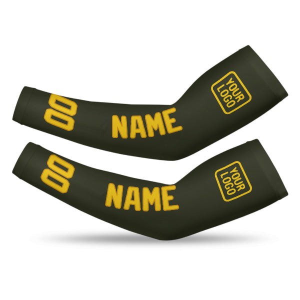 Manchon de bras personnalisé Olive Gold