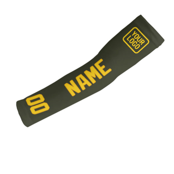 Manchon de bras personnalisé Olive Gold