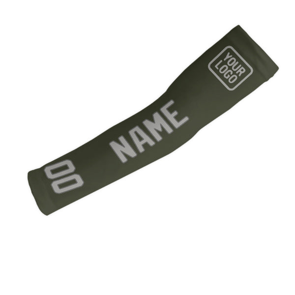 Manchon de bras personnalisé gris olive