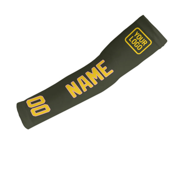 Manchon de bras personnalisé Olive Gold