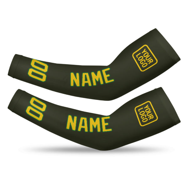 Manchon de bras personnalisé Olive Gold