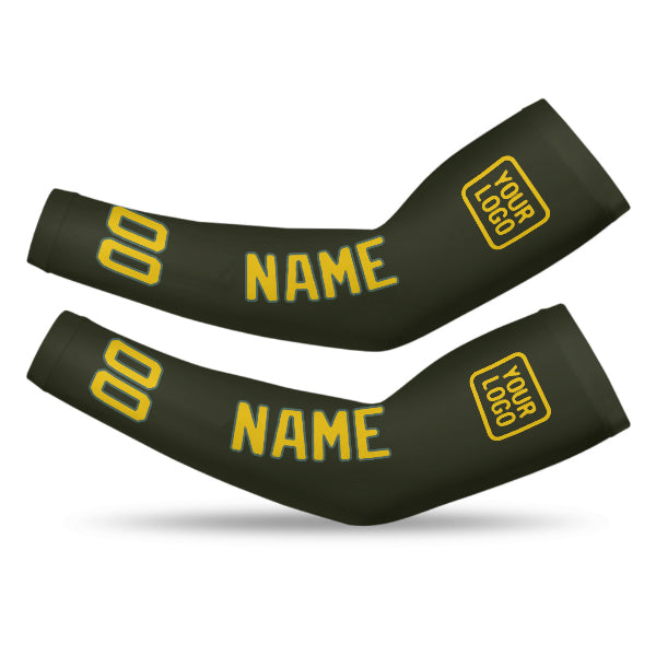 Manchon de bras personnalisé Olive Gold