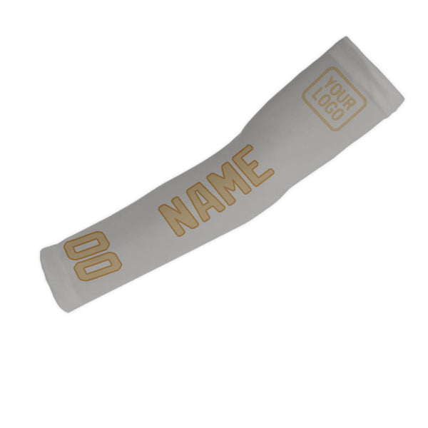 Manchon de bras gris clair kaki sur mesure