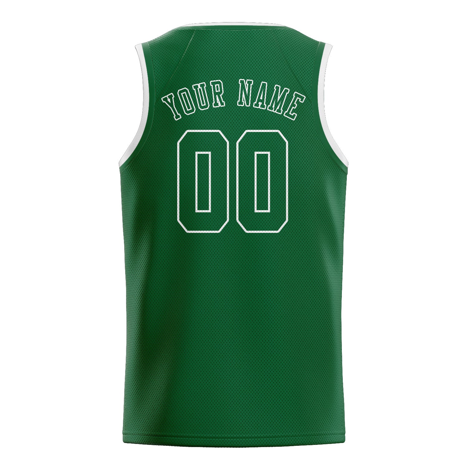 Maillot de basketball vert personnalisé