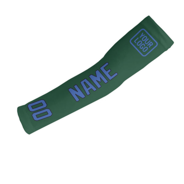 Manchon de bras personnalisé vert ciel bleu