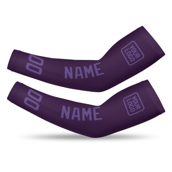 Manchon de bras violet clair personnalisé