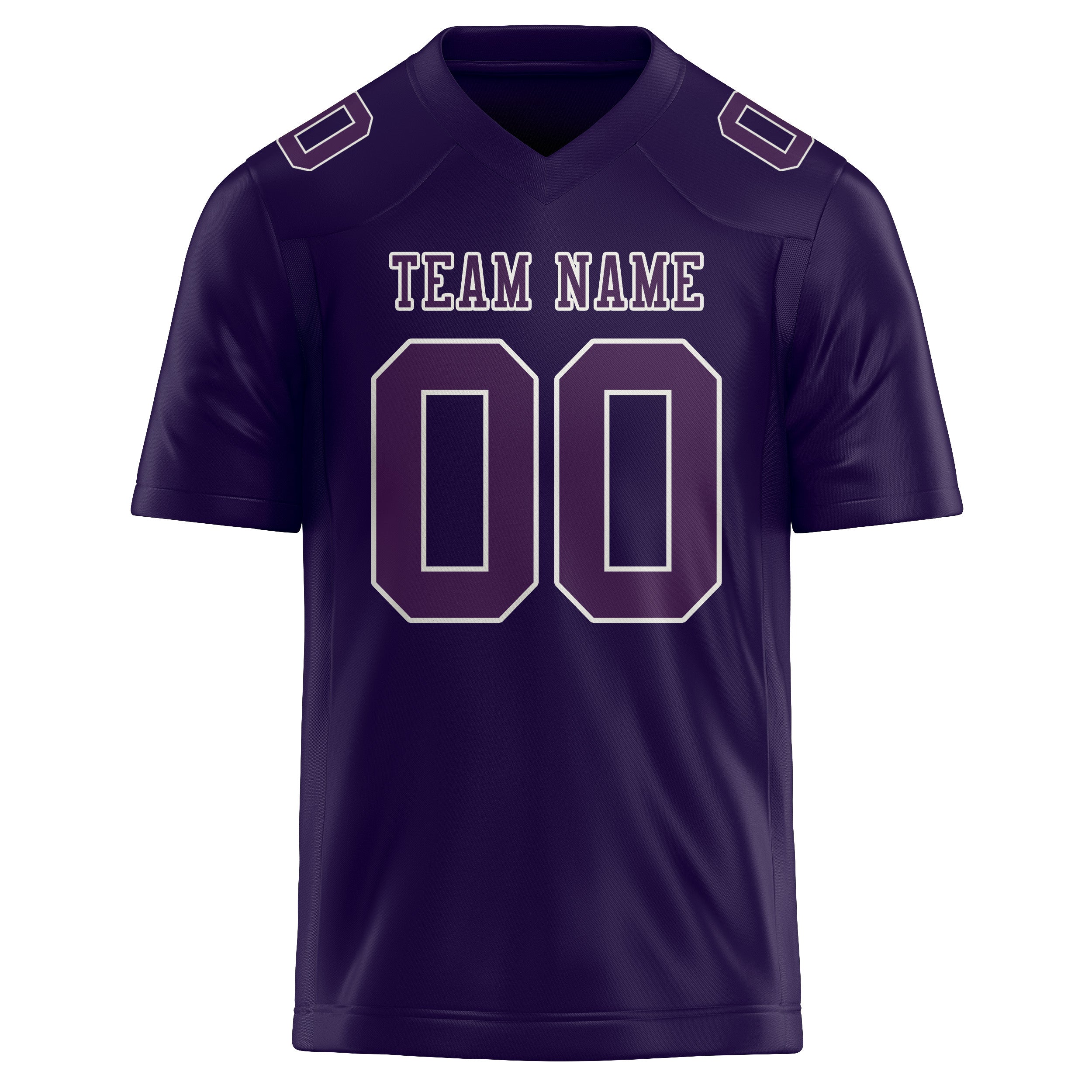Maillot de football violet personnalisé