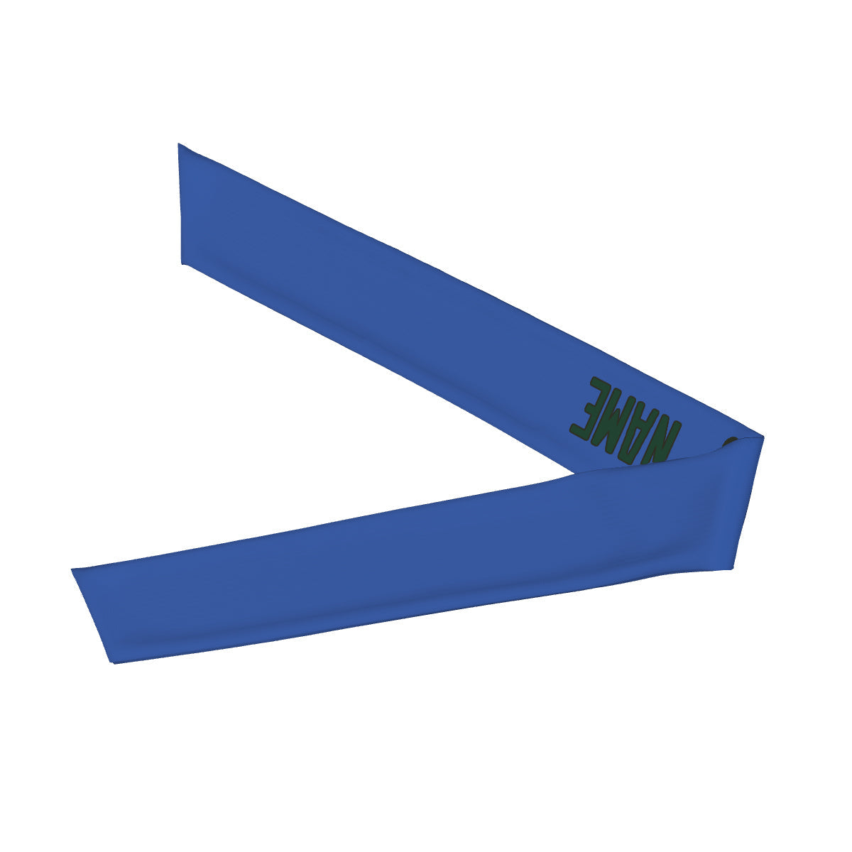 Custom Sky Blue Green Headband
