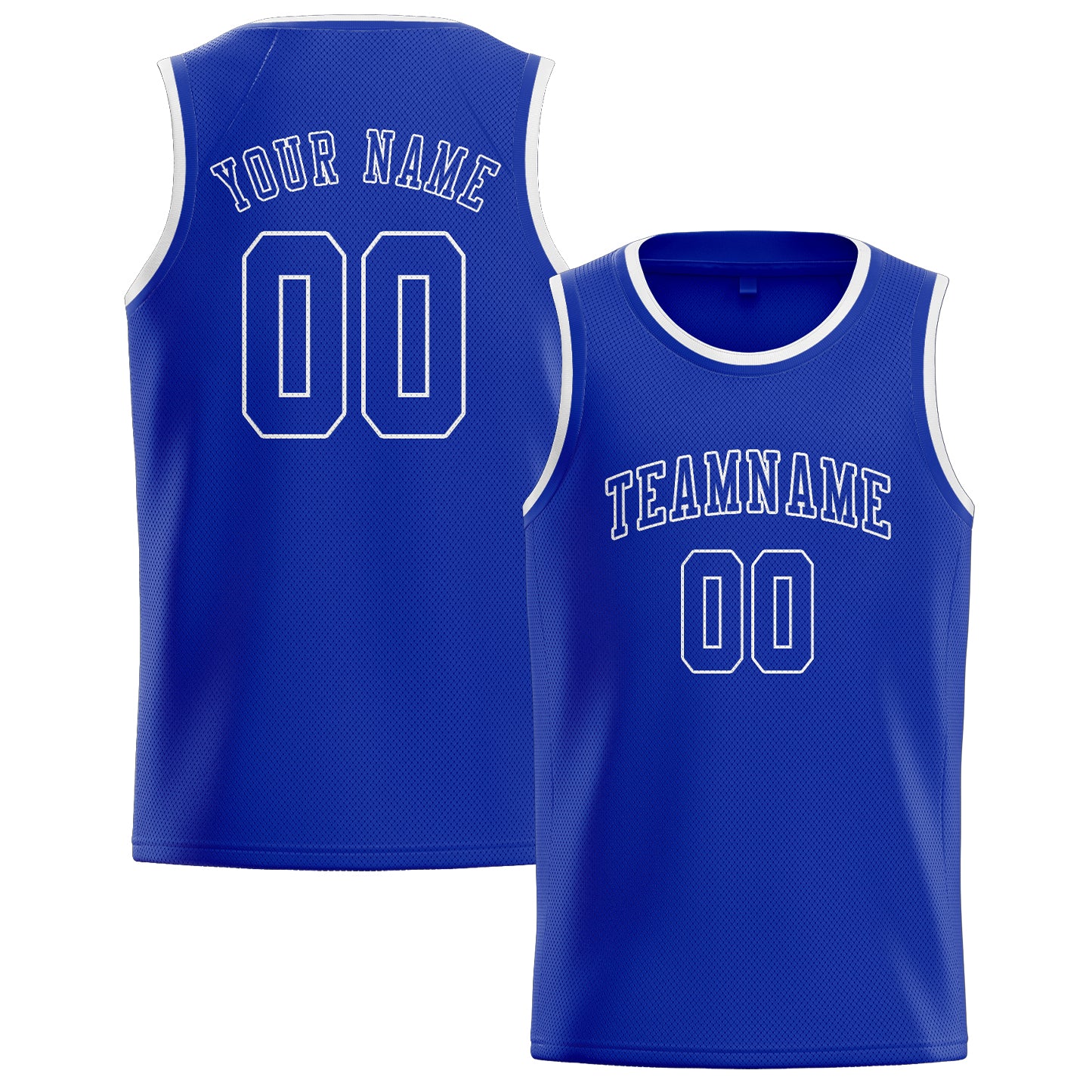 Maillot de basketball personnalisé bleu ciel