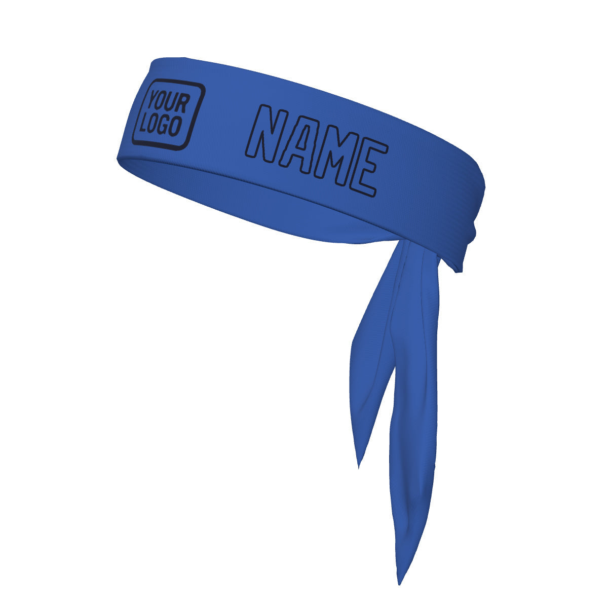 Custom Sky Blue Sky Blue Headband