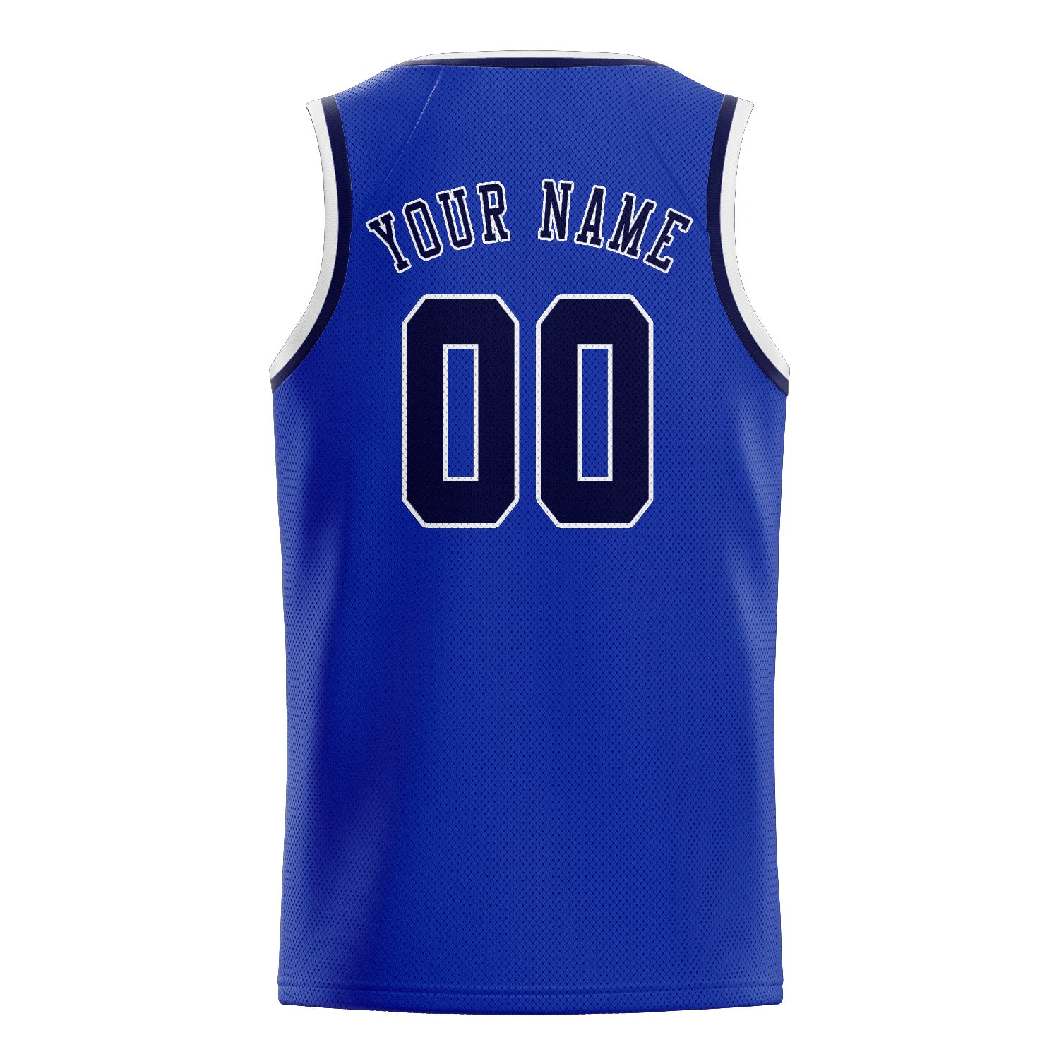 Maillot de basketball personnalisé bleu ciel et marine