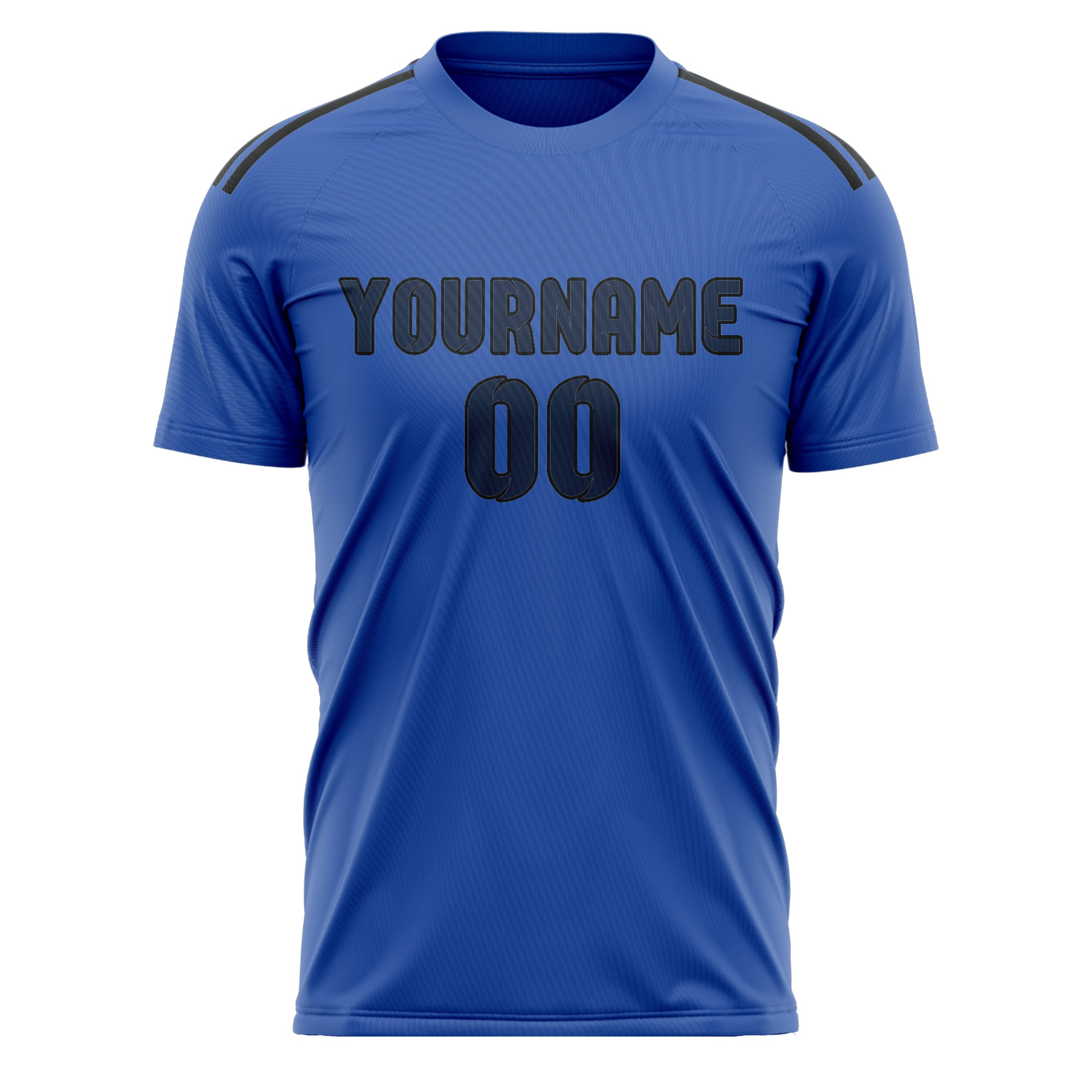 Maillot de football personnalisé bleu ciel