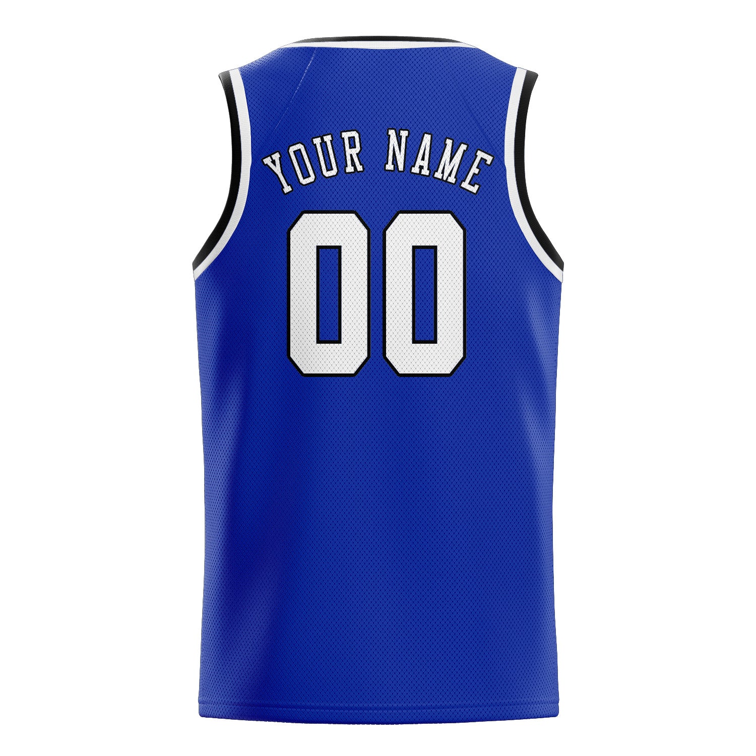 Maillot de basketball personnalisé bleu ciel et blanc