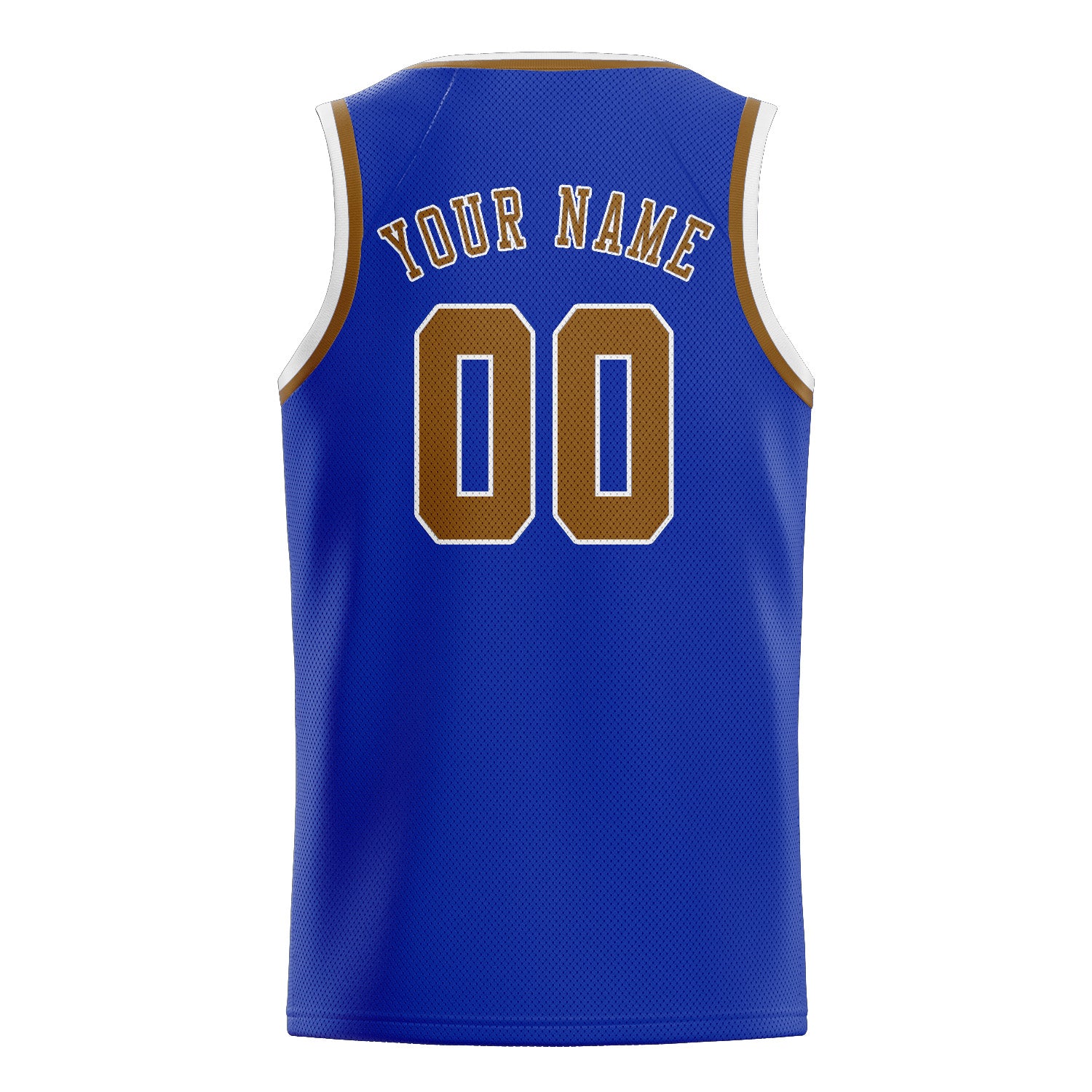 Maillot de basketball personnalisé bleu ciel kaki