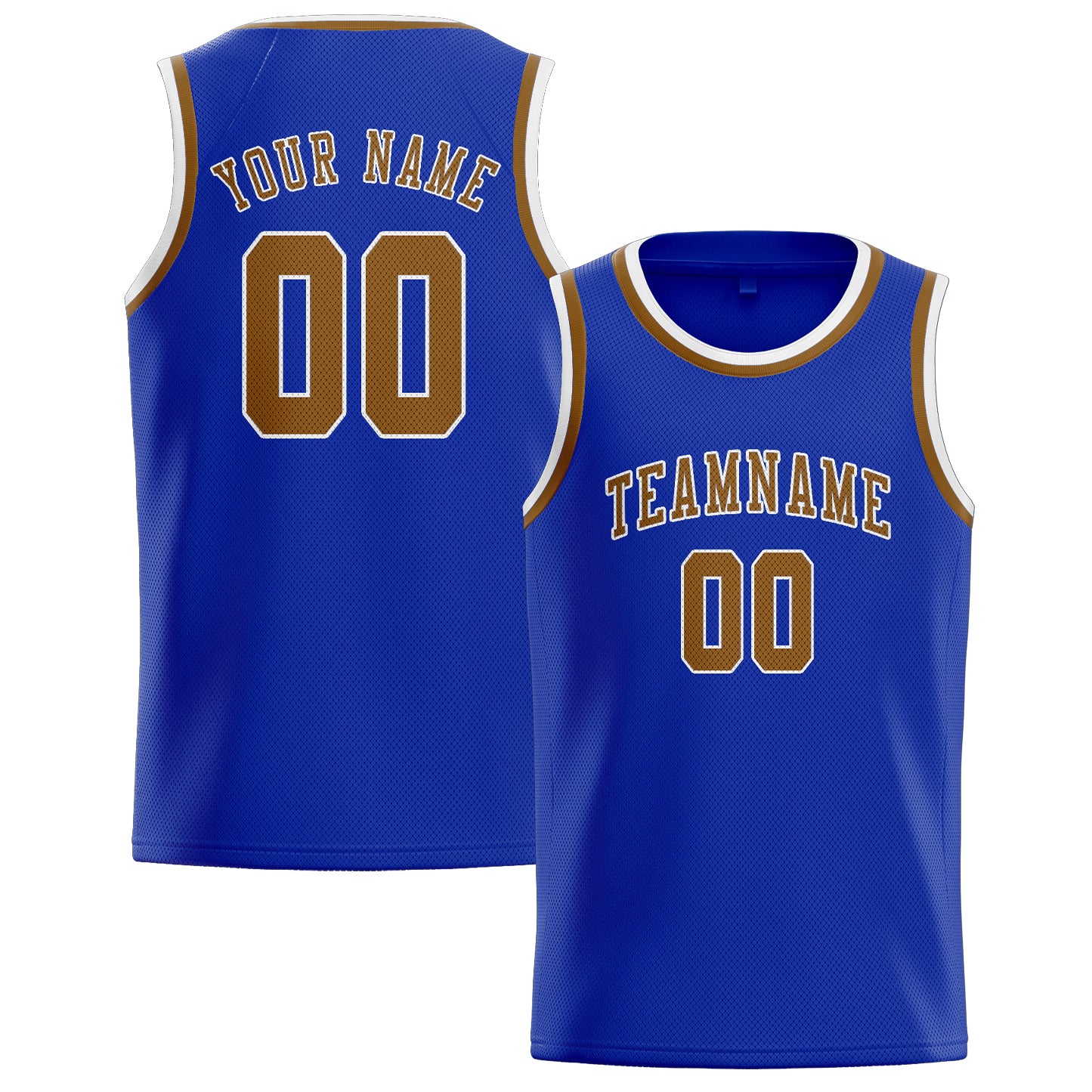 Maillot de basketball personnalisé bleu ciel kaki
