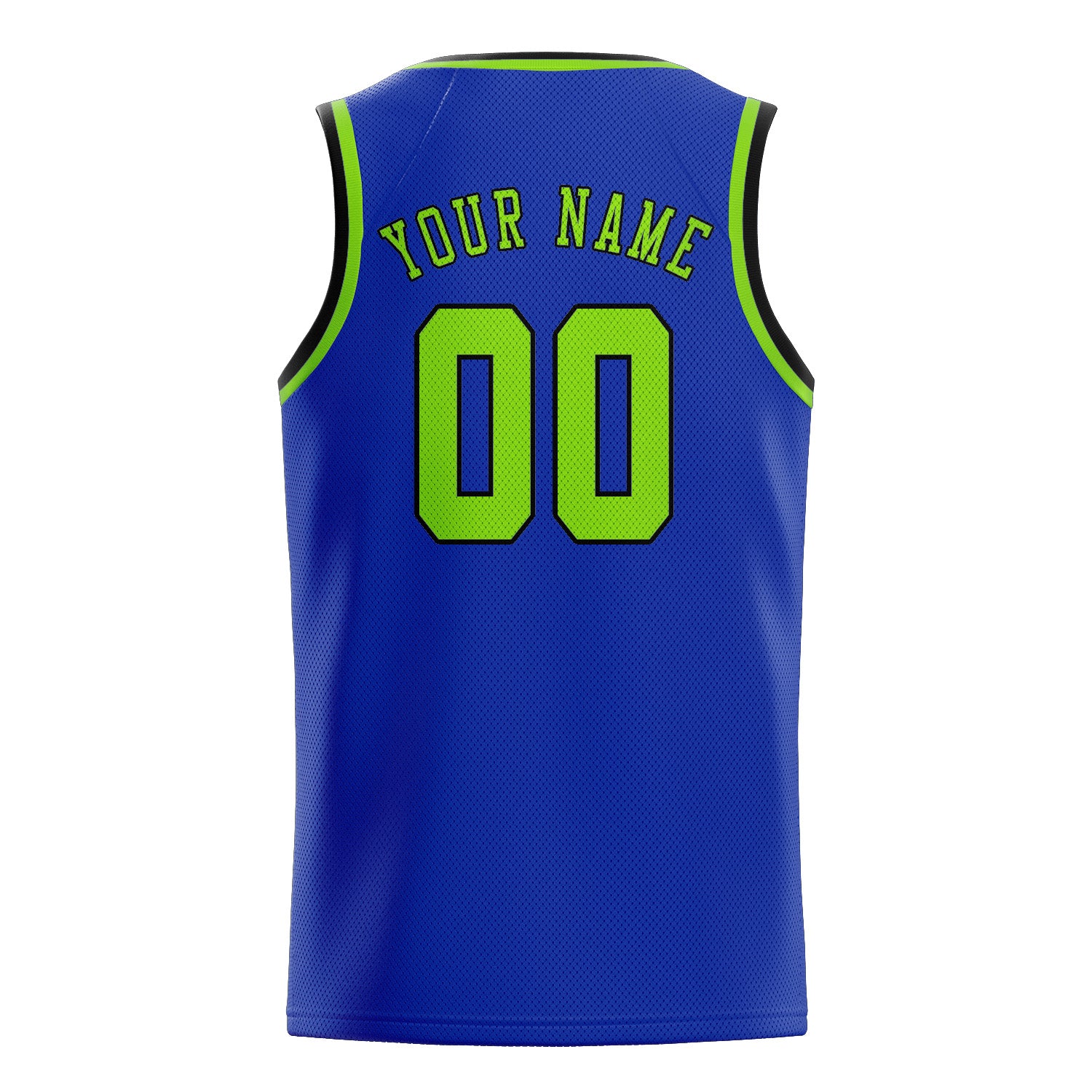Maillot de basketball personnalisé bleu ciel et vert émeraude