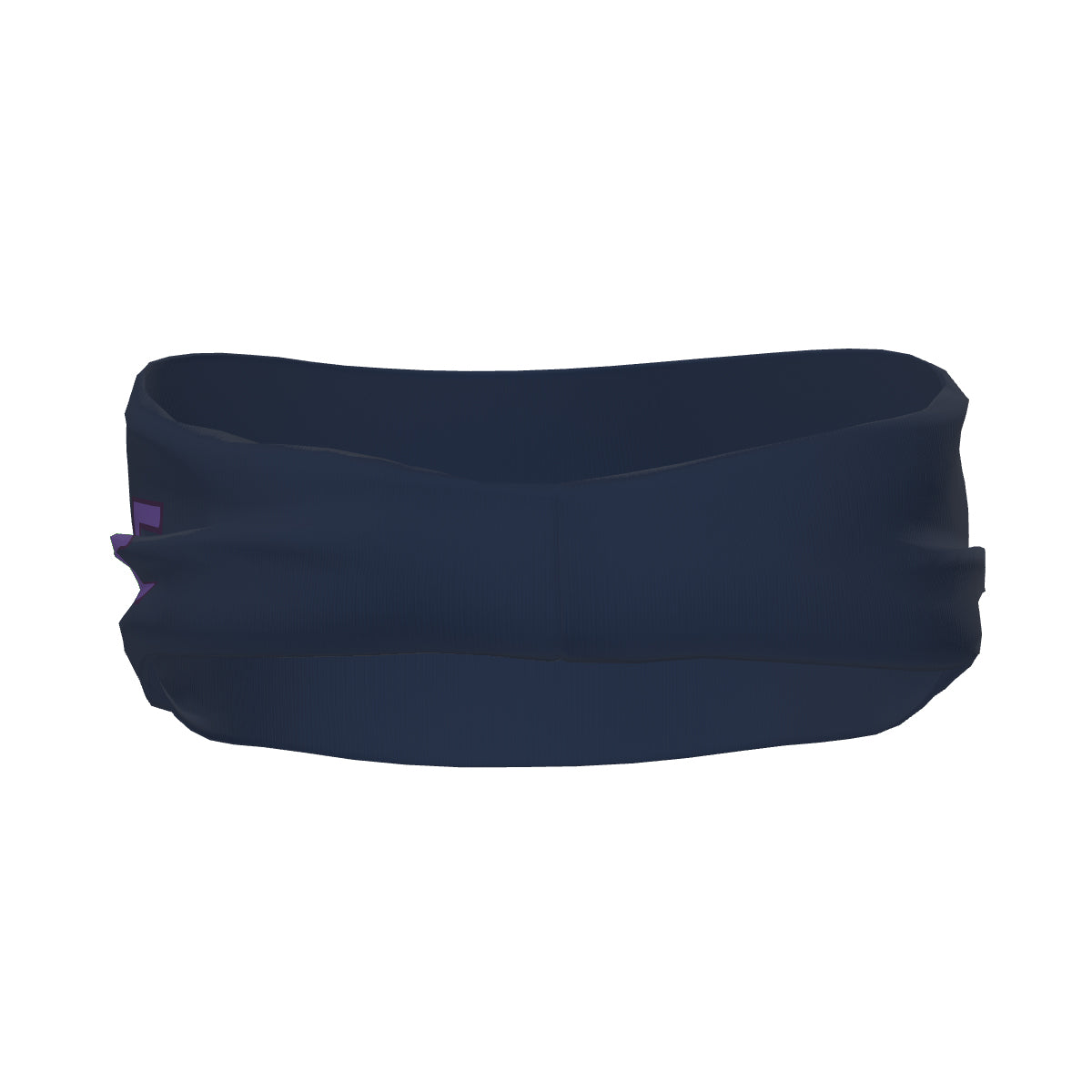 Bandeau de sport personnalisé bleu clair et violet