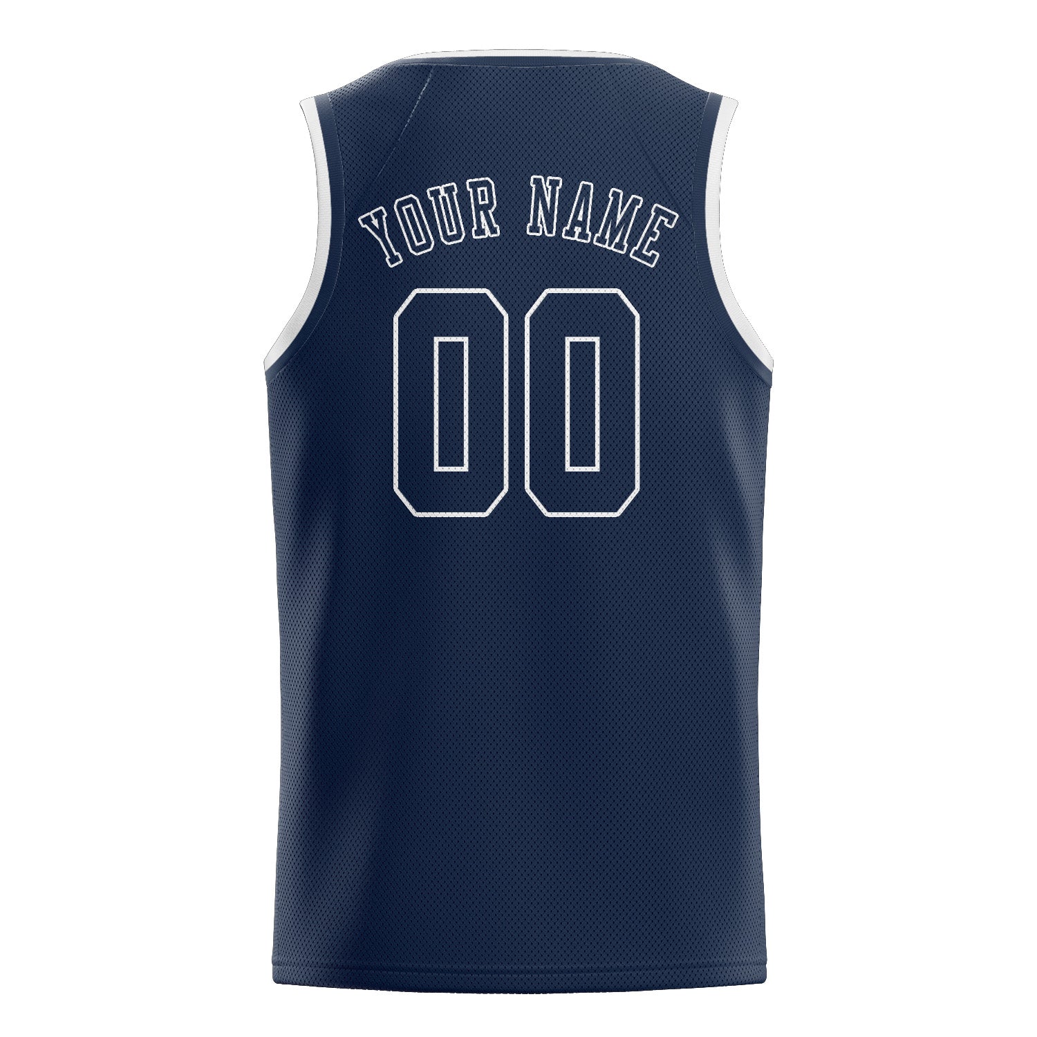 Maillot de basketball bleu personnalisé