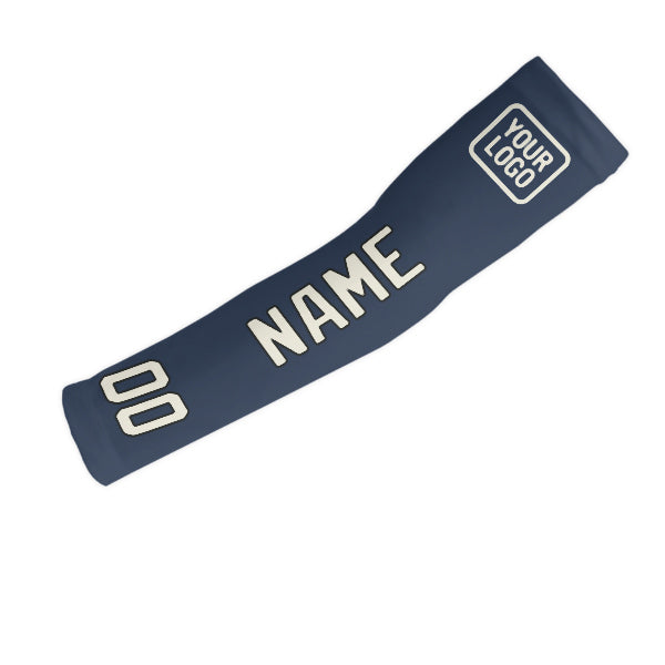 Manchon de bras personnalisé bleu crème