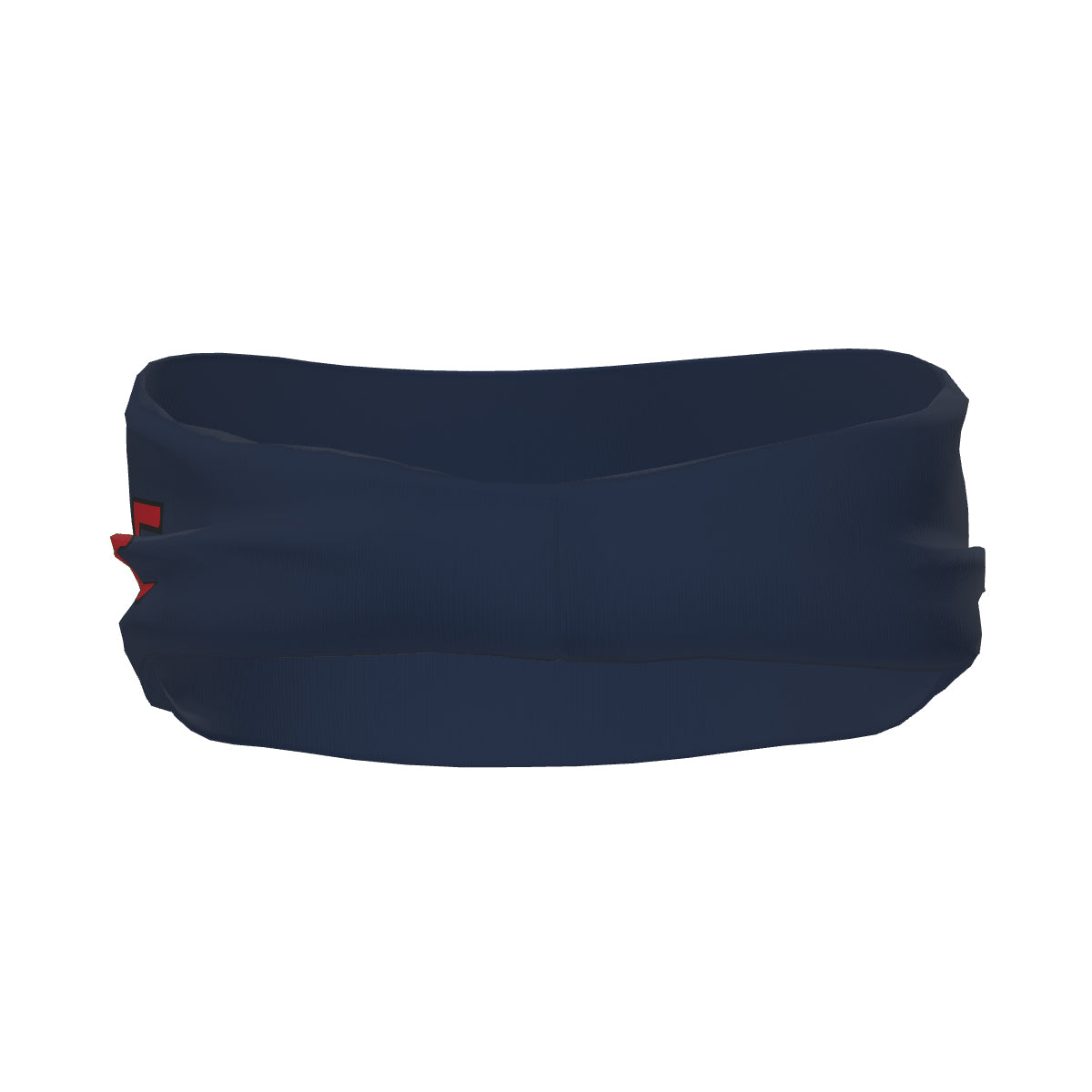 Bandeau de sport personnalisé bleu et rouge