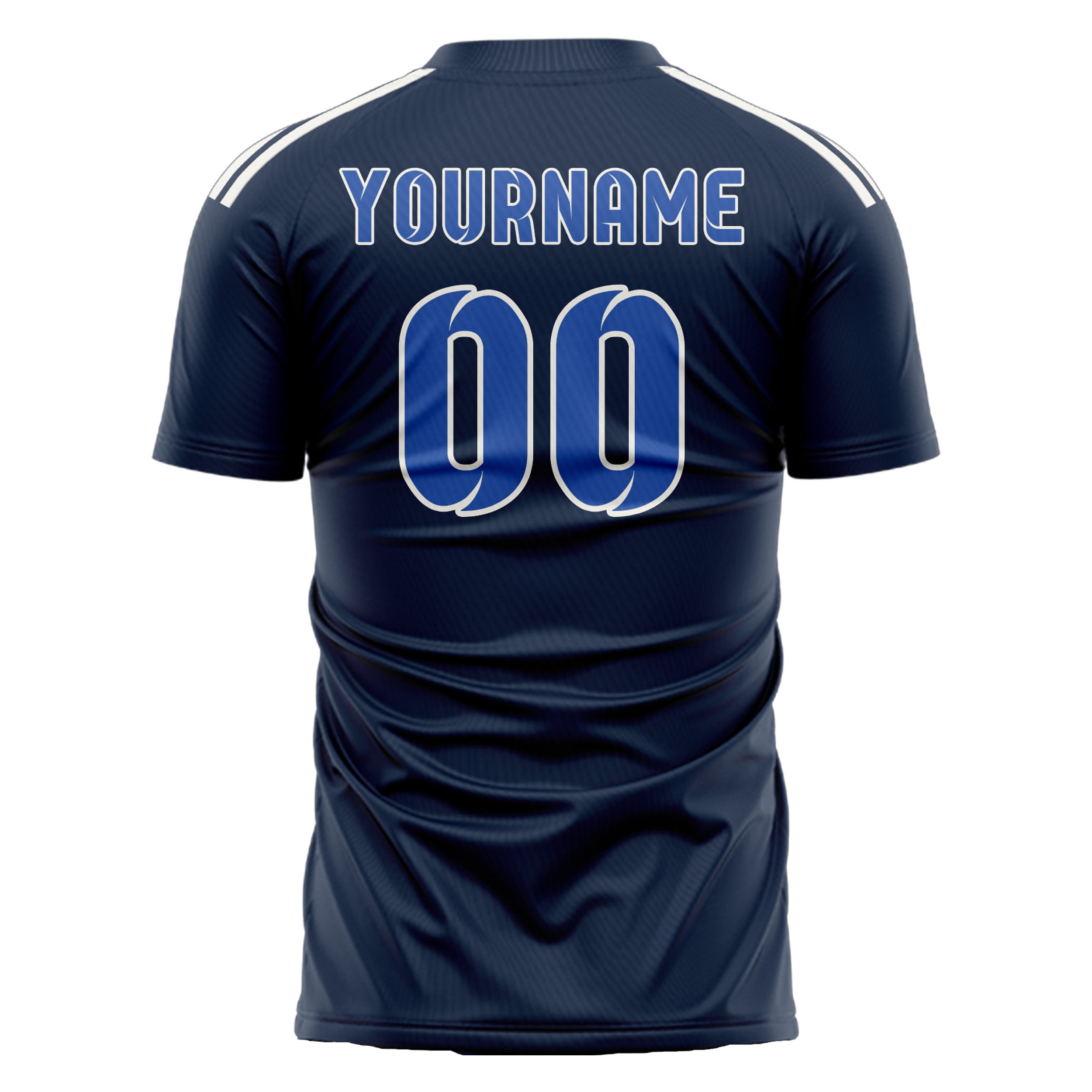 Maillot de football personnalisé bleu ciel