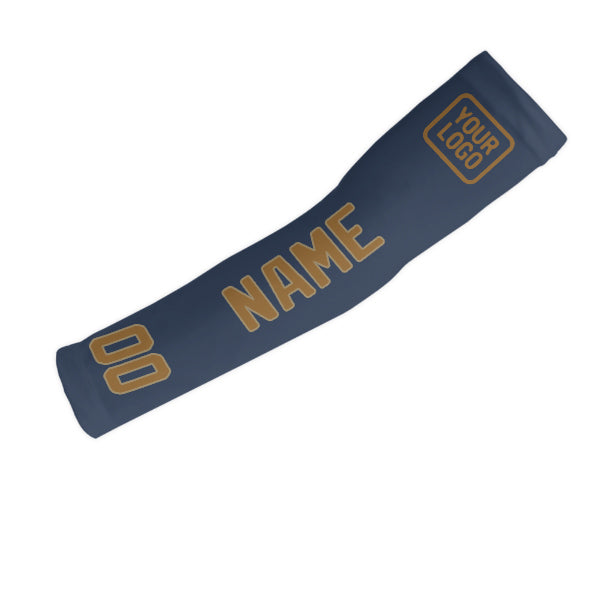 Manchon de bras personnalisé bleu kaki
