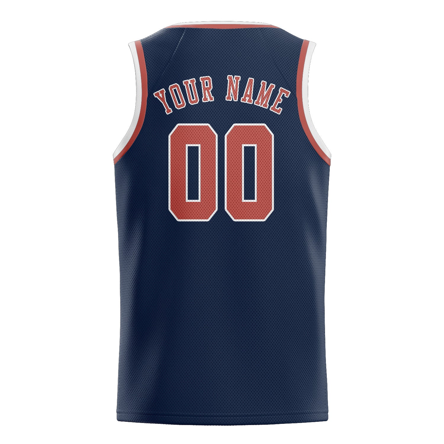 Maillot de basketball personnalisé Blue Copper Rose