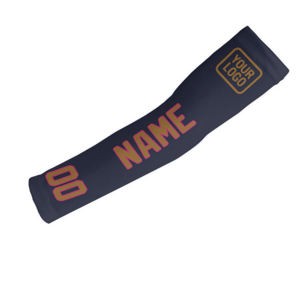 Manchon de bras kaki marine personnalisé