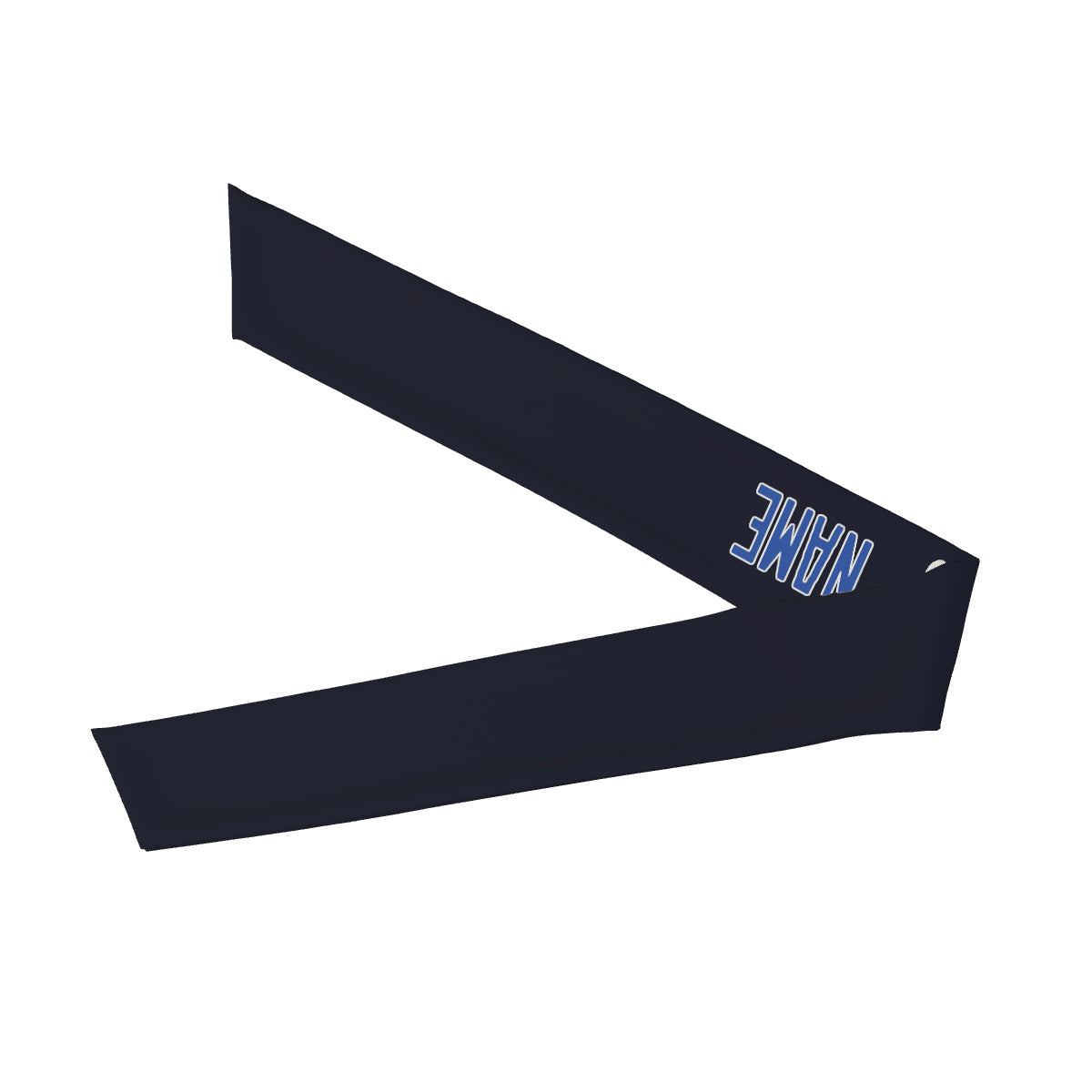 Bandeau personnalisé bleu marine ciel