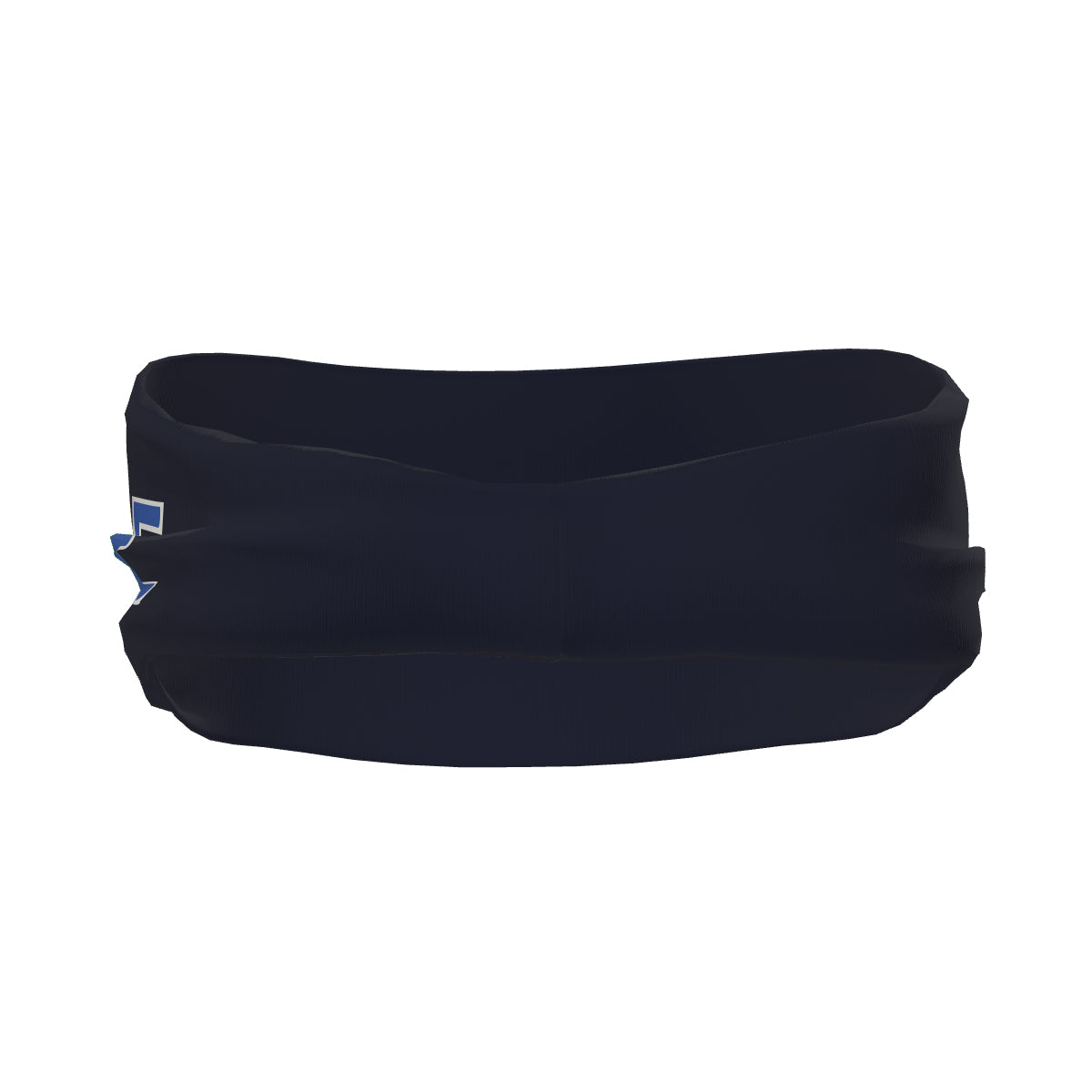Bandeau de sport personnalisé bleu marine ciel