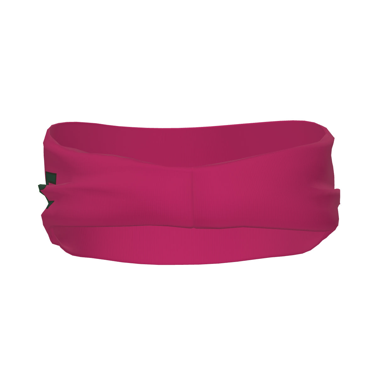 Bandeau de sport rose et vert personnalisé