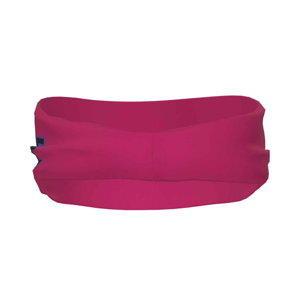 Bandeau de sport rose et marine personnalisé