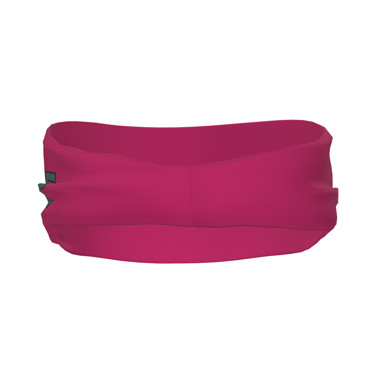 Bandeau de sport personnalisé rose, bleu et vert