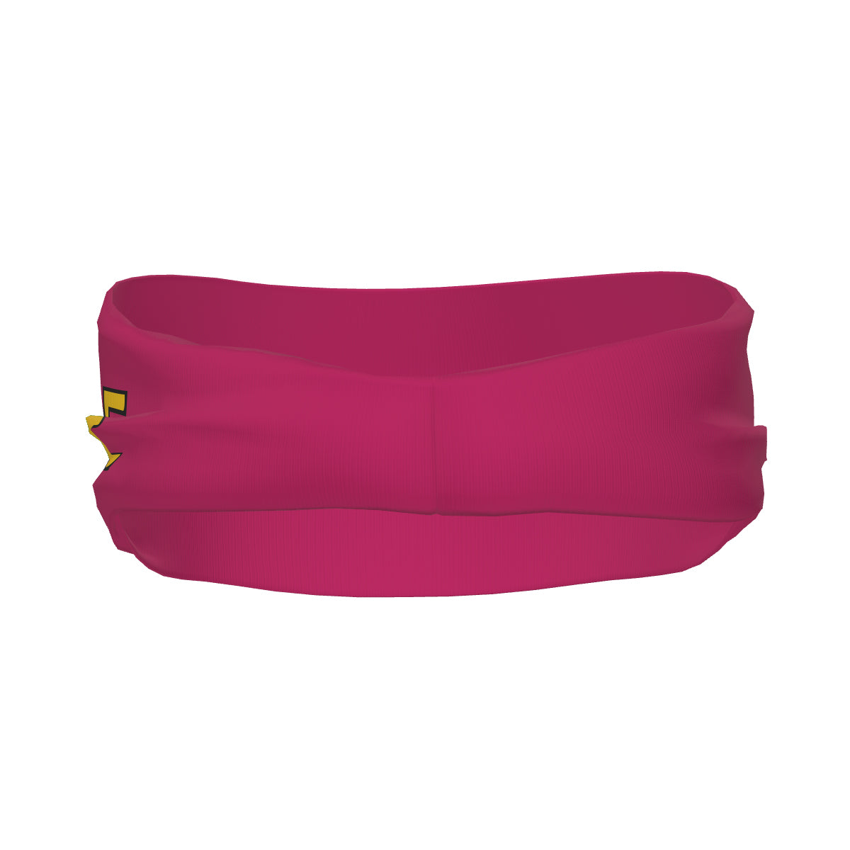 Bandeau de sport rose et or personnalisé