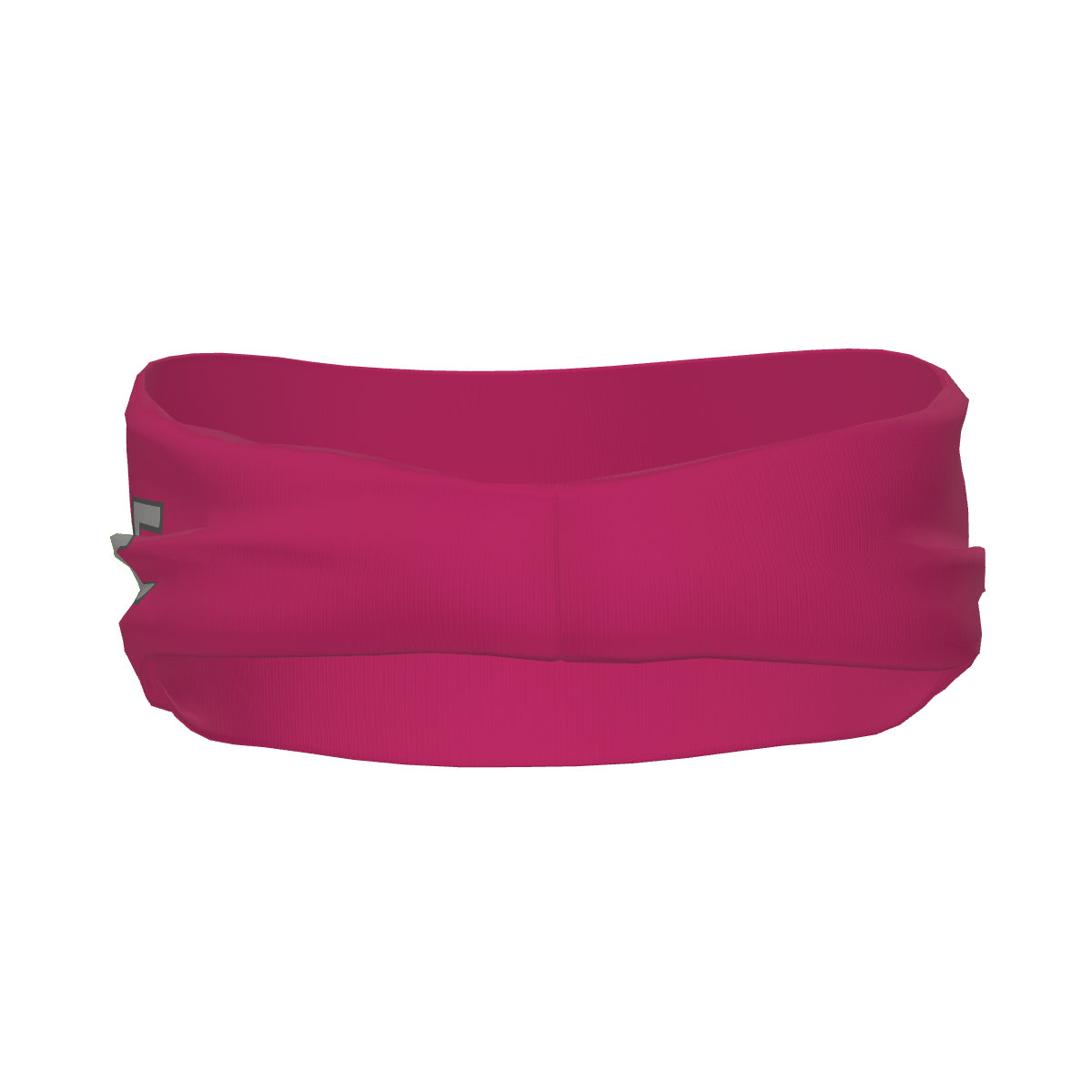 Bandeau de sport rose et gris personnalisé
