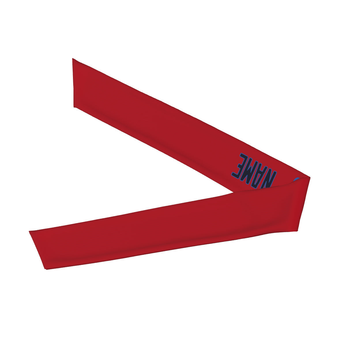 Custom Red Navy Headband