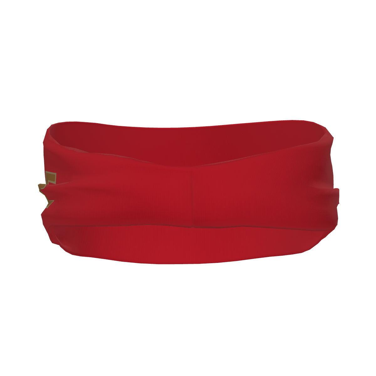 Custom Red Khaki Sports headband