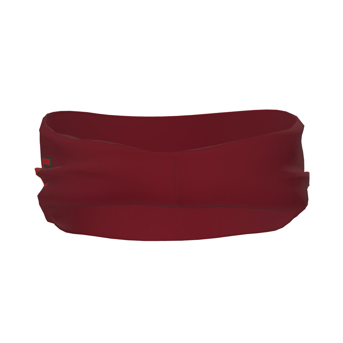 Bandeau de sport rouge cramoisi personnalisé