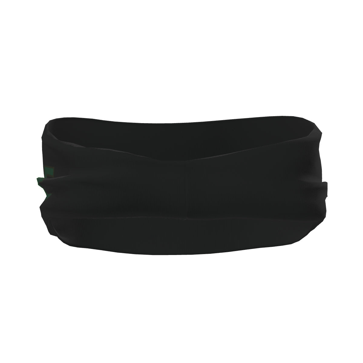 Bandeau de sport personnalisé noir et vert