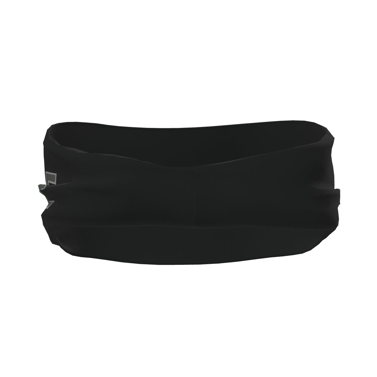 Bandeau de sport personnalisé noir et gris foncé