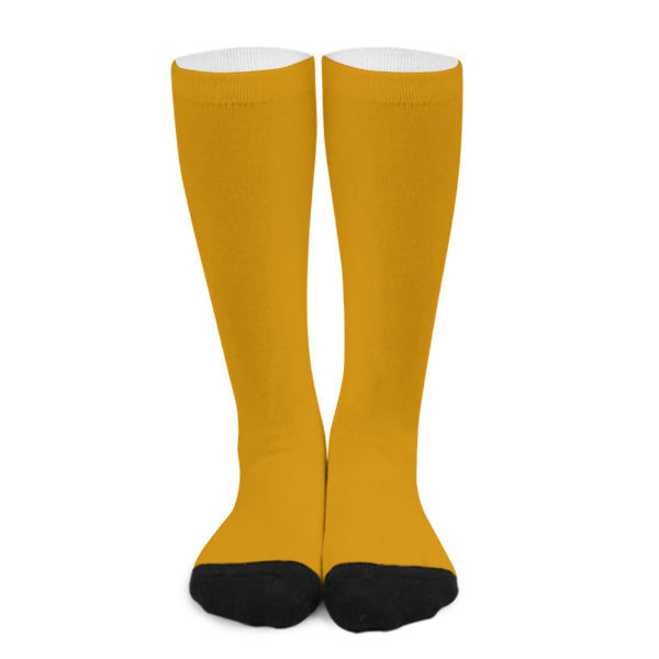 Chaussettes jaunes personnalisées