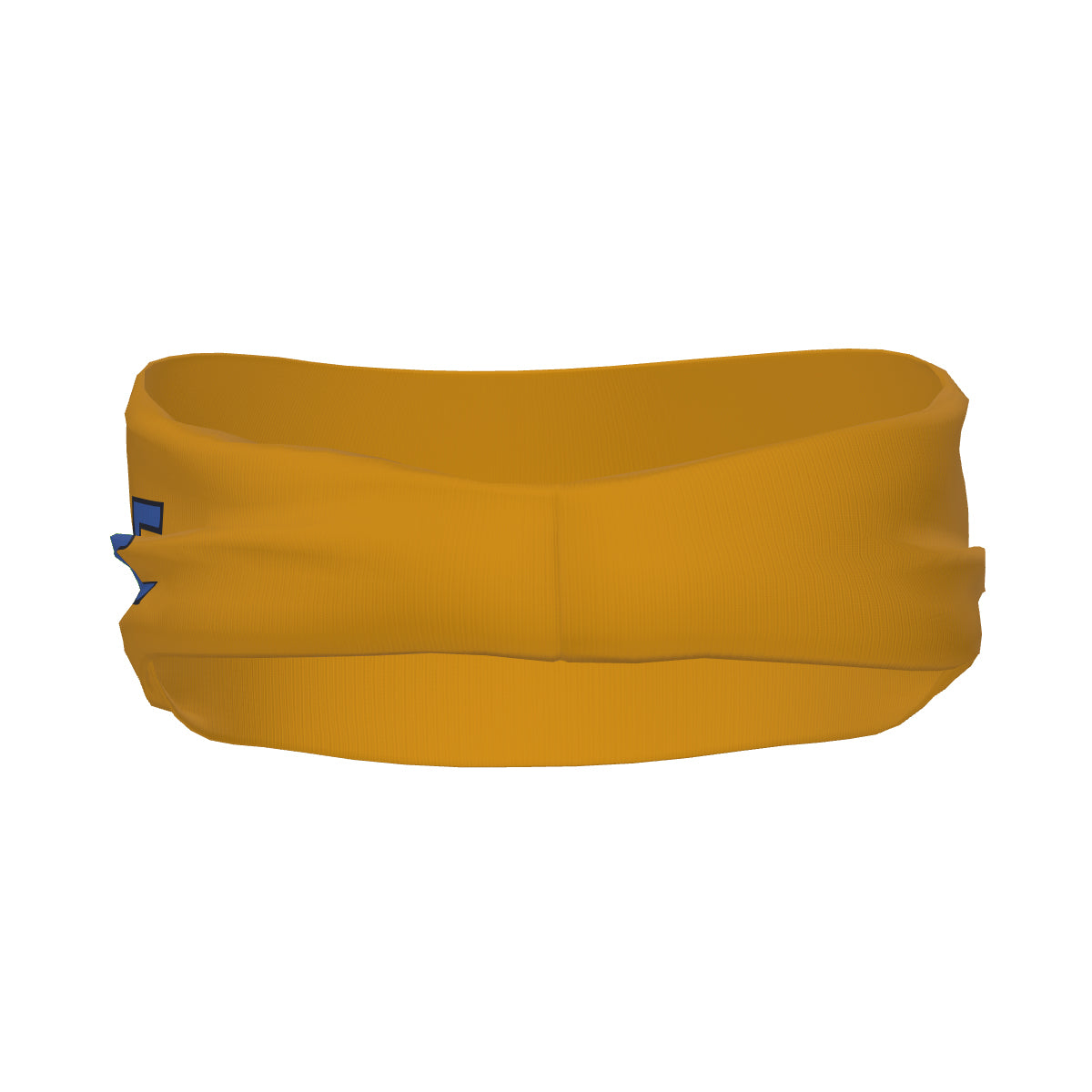 Bandeau de sport personnalisé jaune et bleu ciel